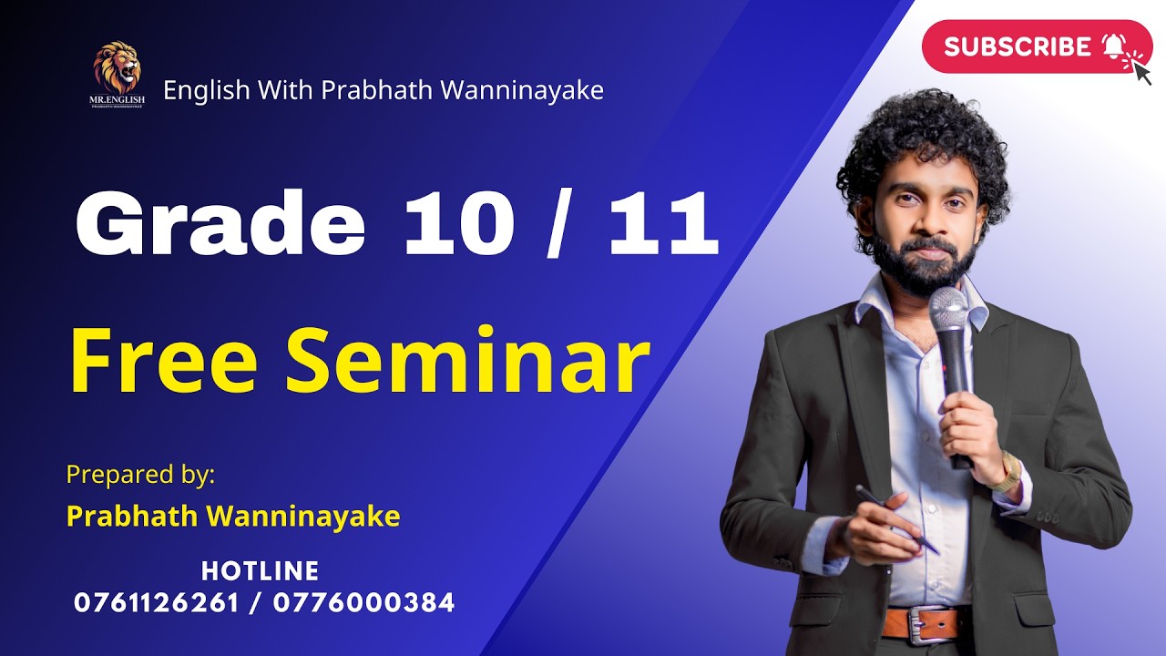 Grade 10/11 Seminar