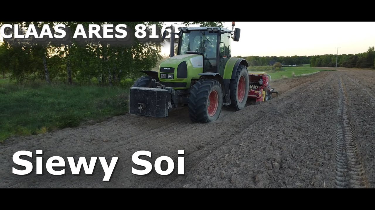 Siewy Soi 🚜 CLAAS ARES 816RZ 🚜😱 Zestaw POTTINGER'a 😱