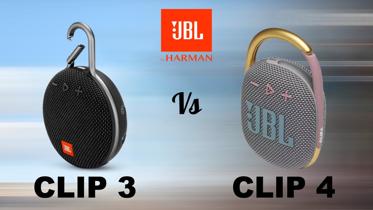 JBL Clip 3 vs Clip 4 Portable Wireless Bluetooth Speakers| Compare | Specifications | Features