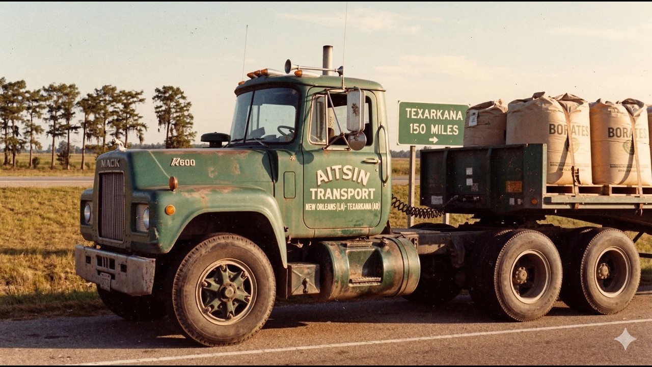 ☣️ Industrial Heritage: Vintage Mack R600 | Borates | New Orleans → Texarkana