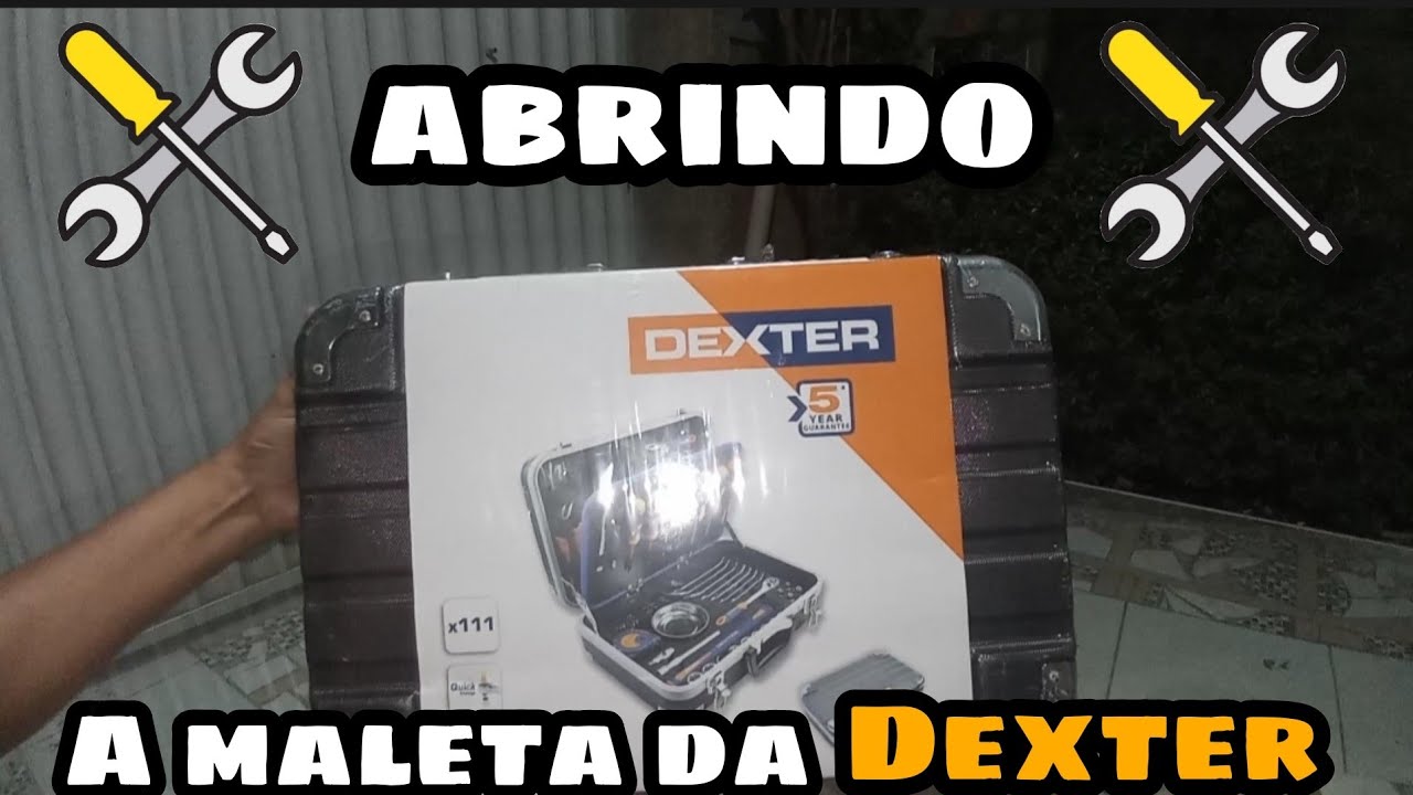Maleta de ferramentas da Dexter, 111 peças.