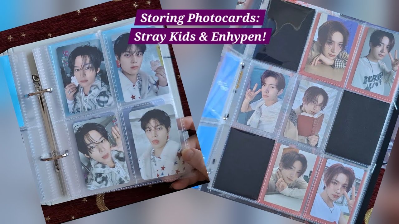Storing Photocards, part 22 | Skz & Enha