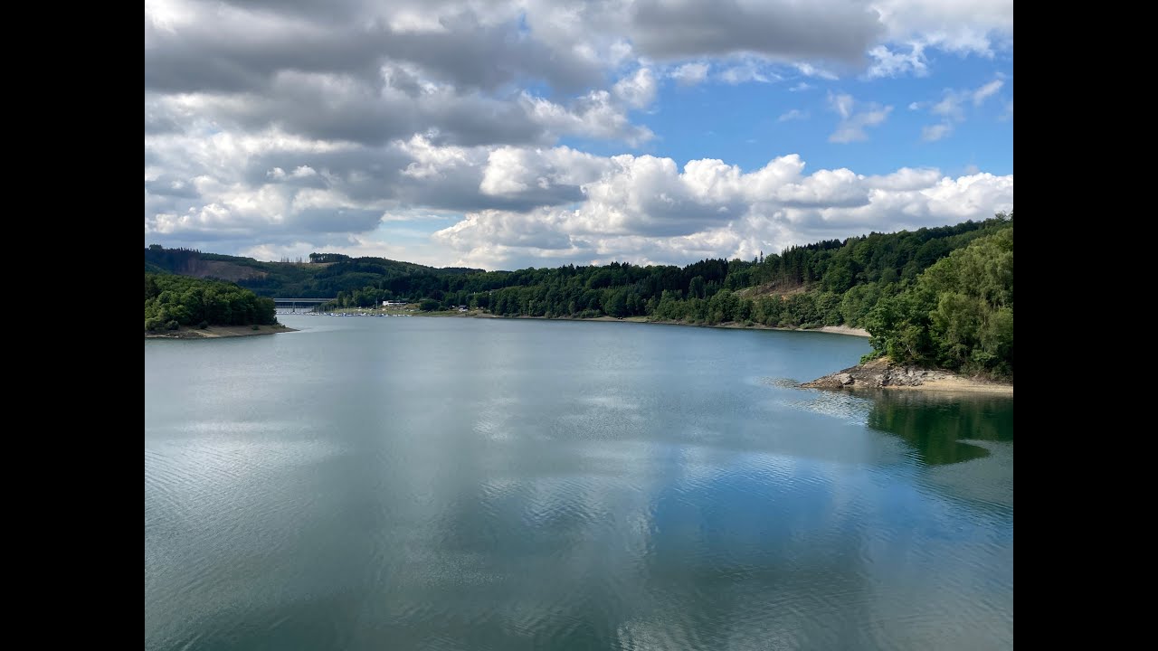 Luftaufnahmen vom Campingplatz Kessenhammer am Biggesee Juli 2022
