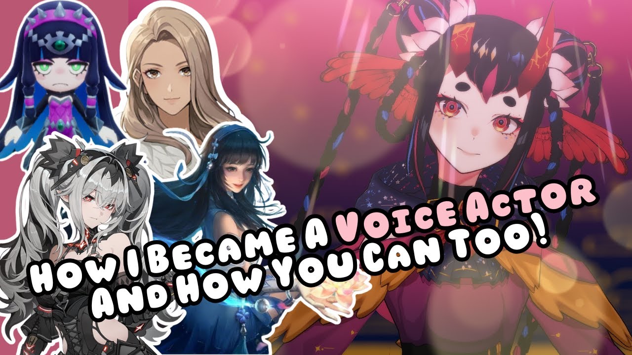How I Became A #VoiceActor And How You Can Too!