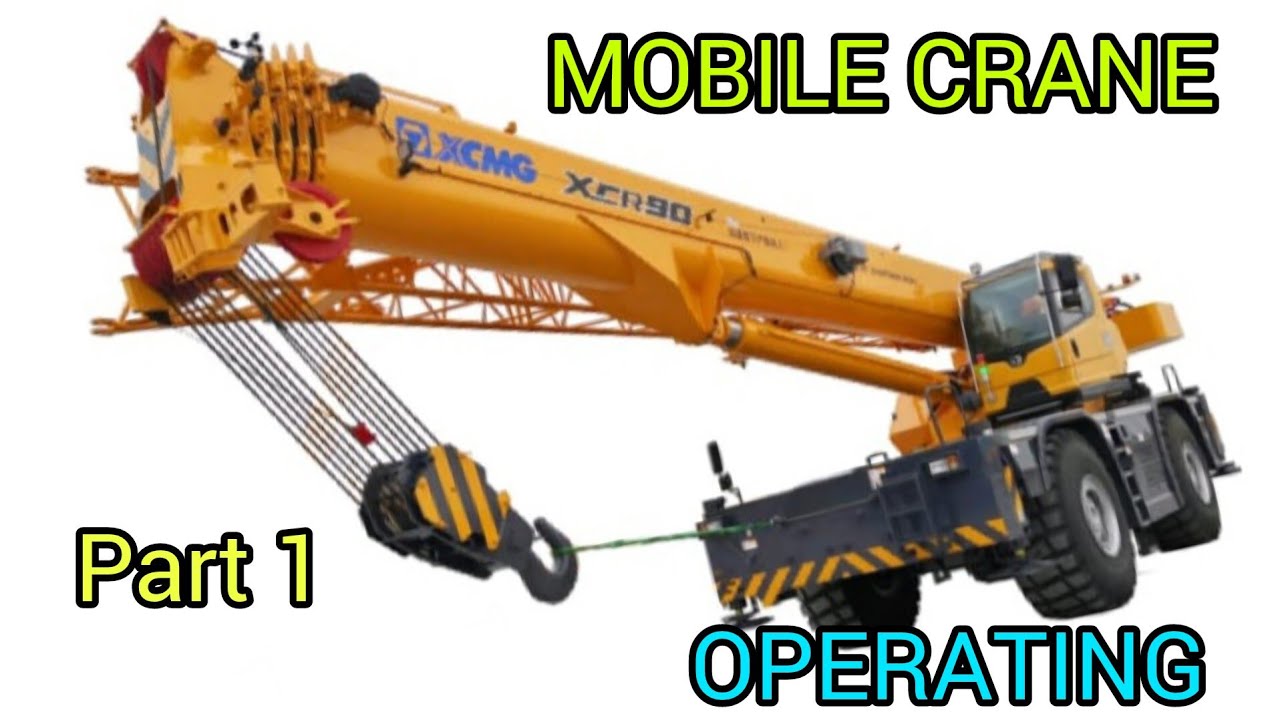 CRANE  XCMG   XCR90   90 TON ALL FUNCTION DRIVING  OPERATING