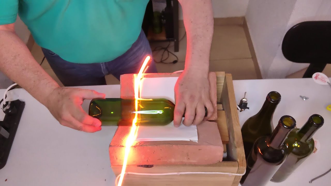 CORTADORA DE  BOTELLAS DE VIDRIO