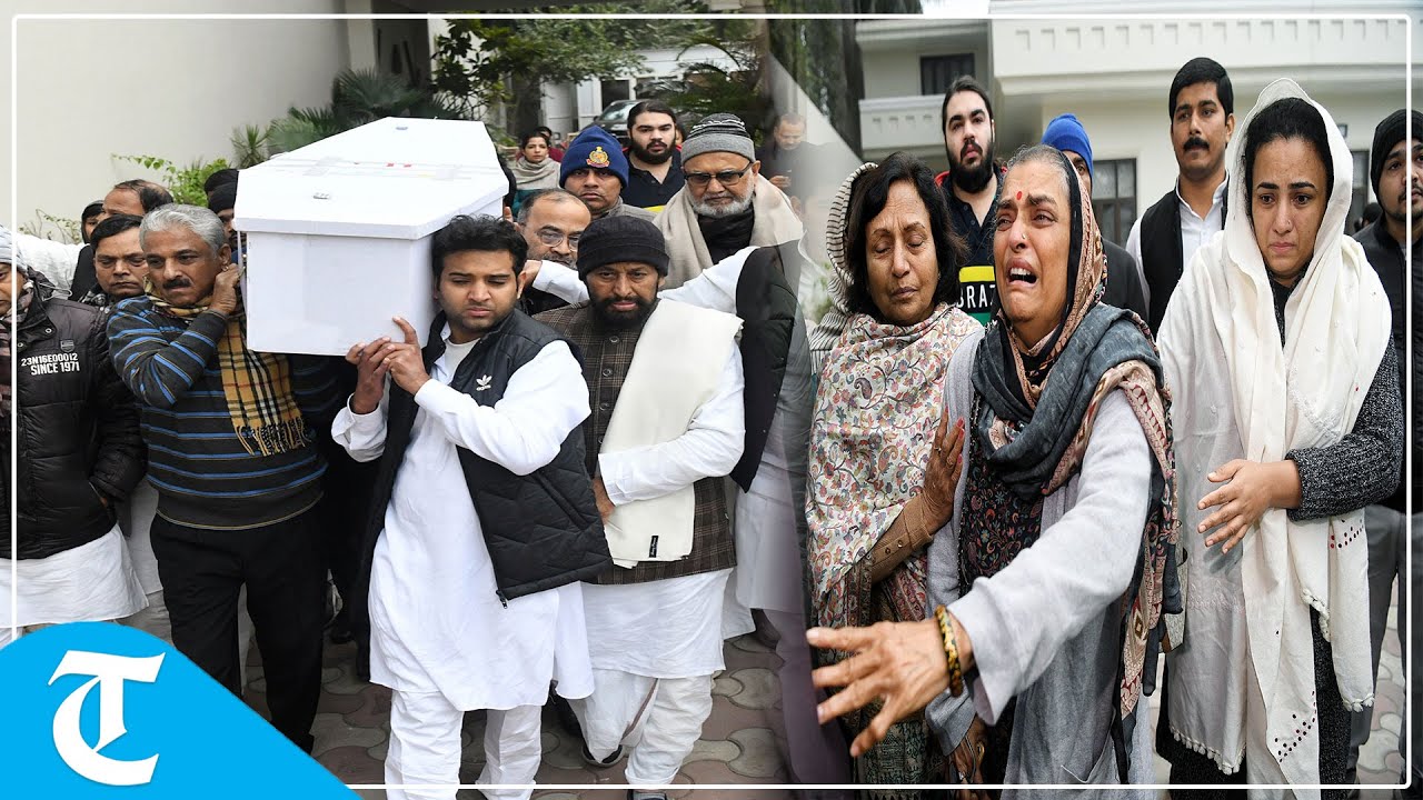 Mortal remains of Sharad Yadav taken to ancestral village in MP, last rites to be held today