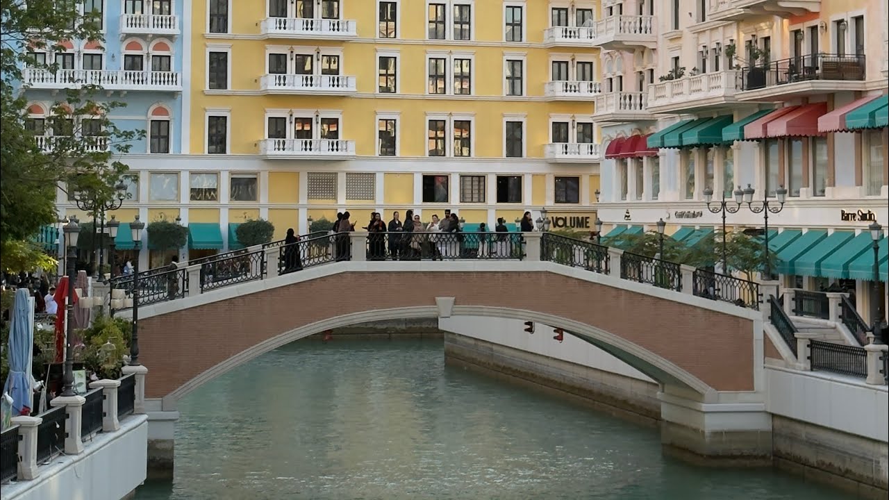 Qanat Quartier Doha (UHD) 4K vertical video #visitqatar 