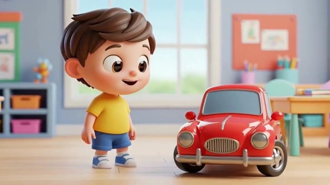 Colors for Kids – Red ❤️ | Learn Red Color for Toddlers