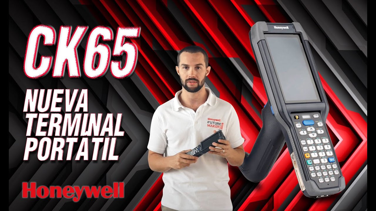 Terminal portátil CK65 de Honeywell