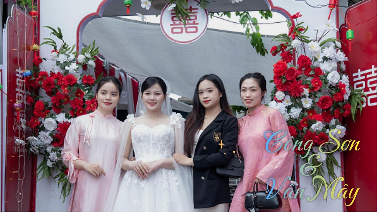 ĐÁM CƯỚI VÙNG QUÊ LÚA THÁI BÌNH CÔ DÂU VÂN MÂY & CHÚ RỂ CÔNG SƠN.