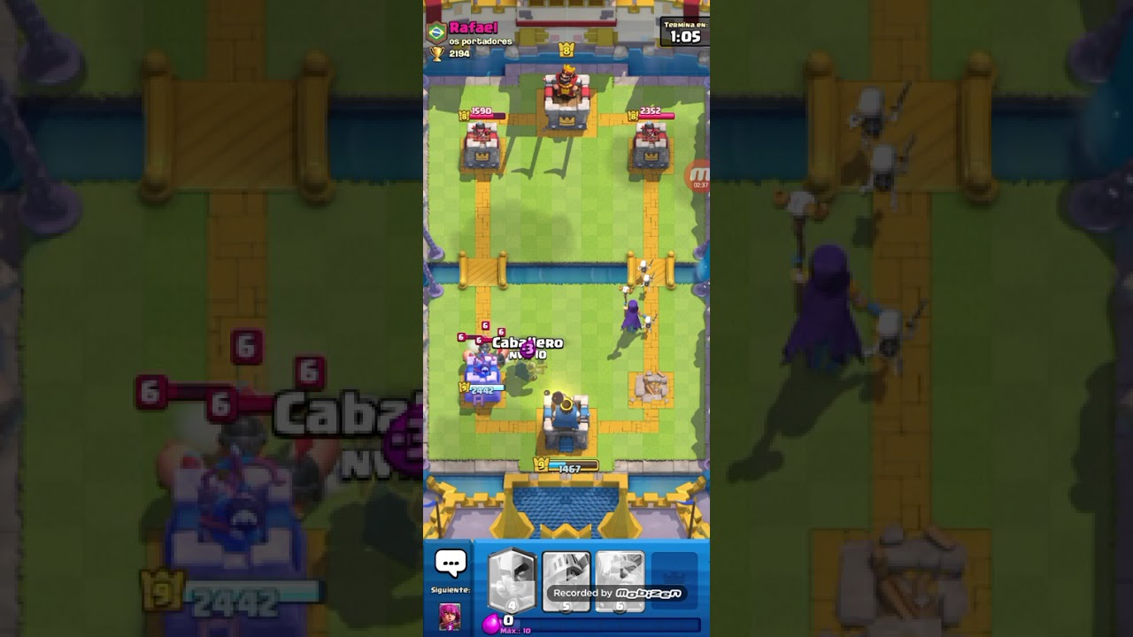 (67.) BATALLA QUE PIERDO. - Clash Royale.