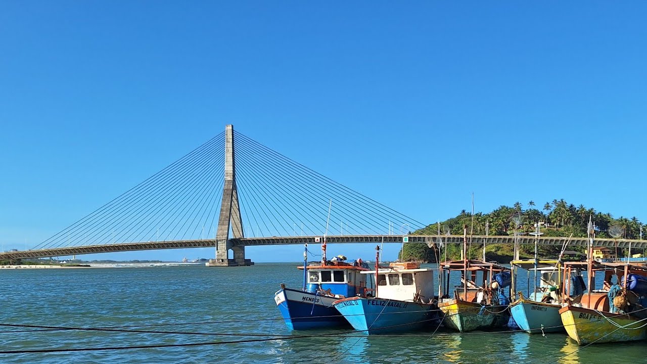 VISTA INCRÍVEL! Pontes Jorge Amado e Lomanto Júnior, Ilhéus. 🌉