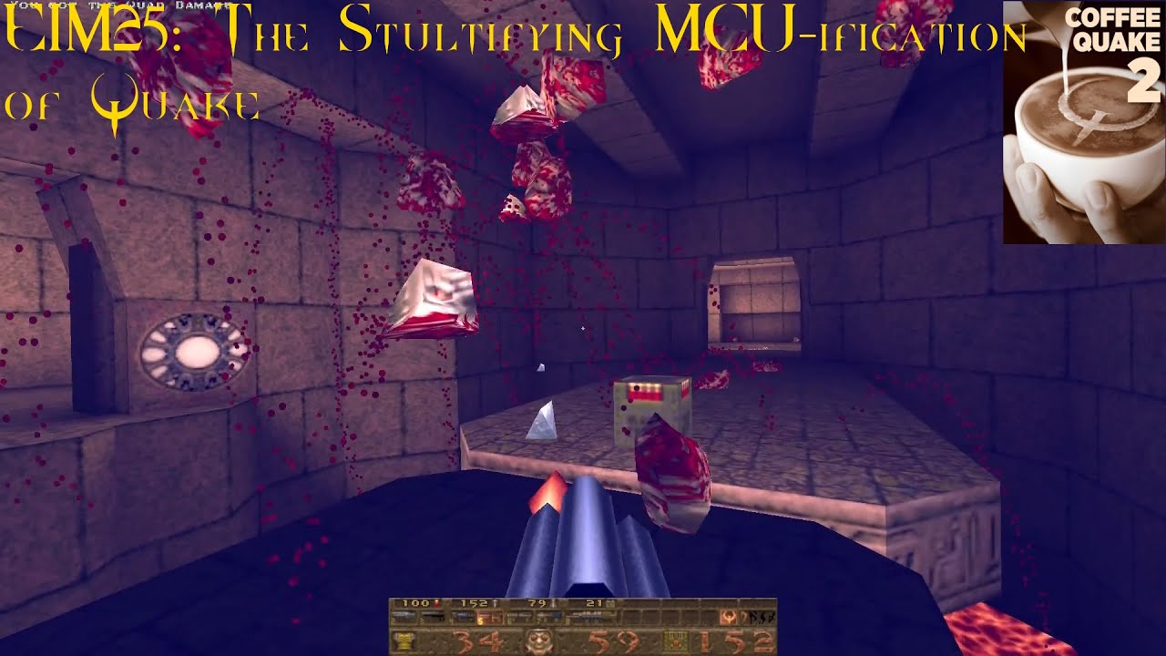 Coffee Quake 2: Double Shot (Normal) - E1M25: The Stultifying MCU-ification of Quake (100%)