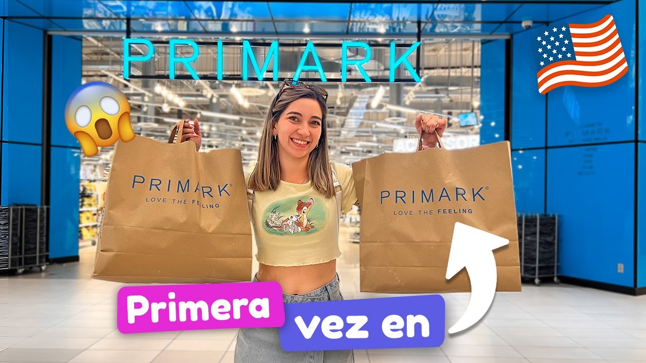 CONOCIENDO PRIMARK por PRIMERA VEZ en USA😍🛍