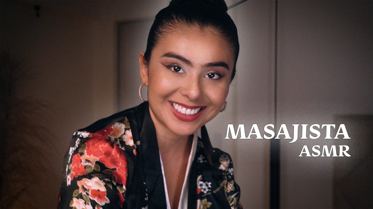 MASAJISTA a DOMICILIO te hace MASAJE CREMOSO | ASMR Roleplay