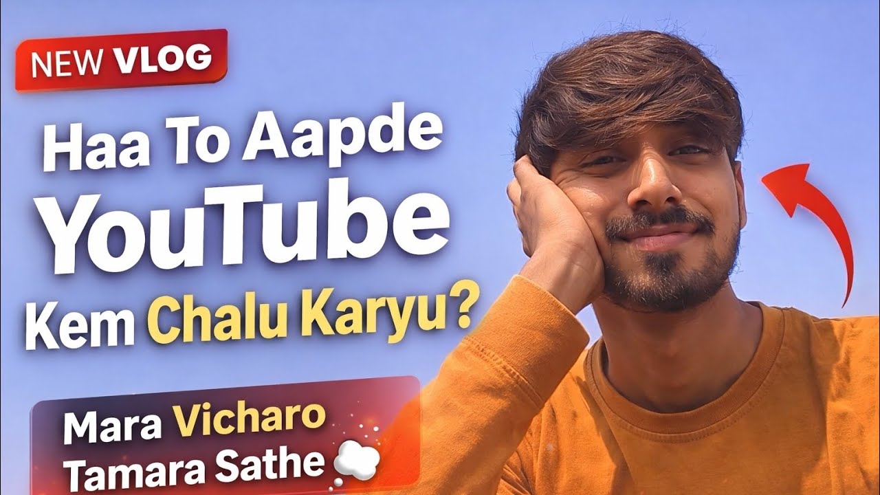 Gujrati Youth | YouTube Ek Safar Che 🚀|karan Vankar|
