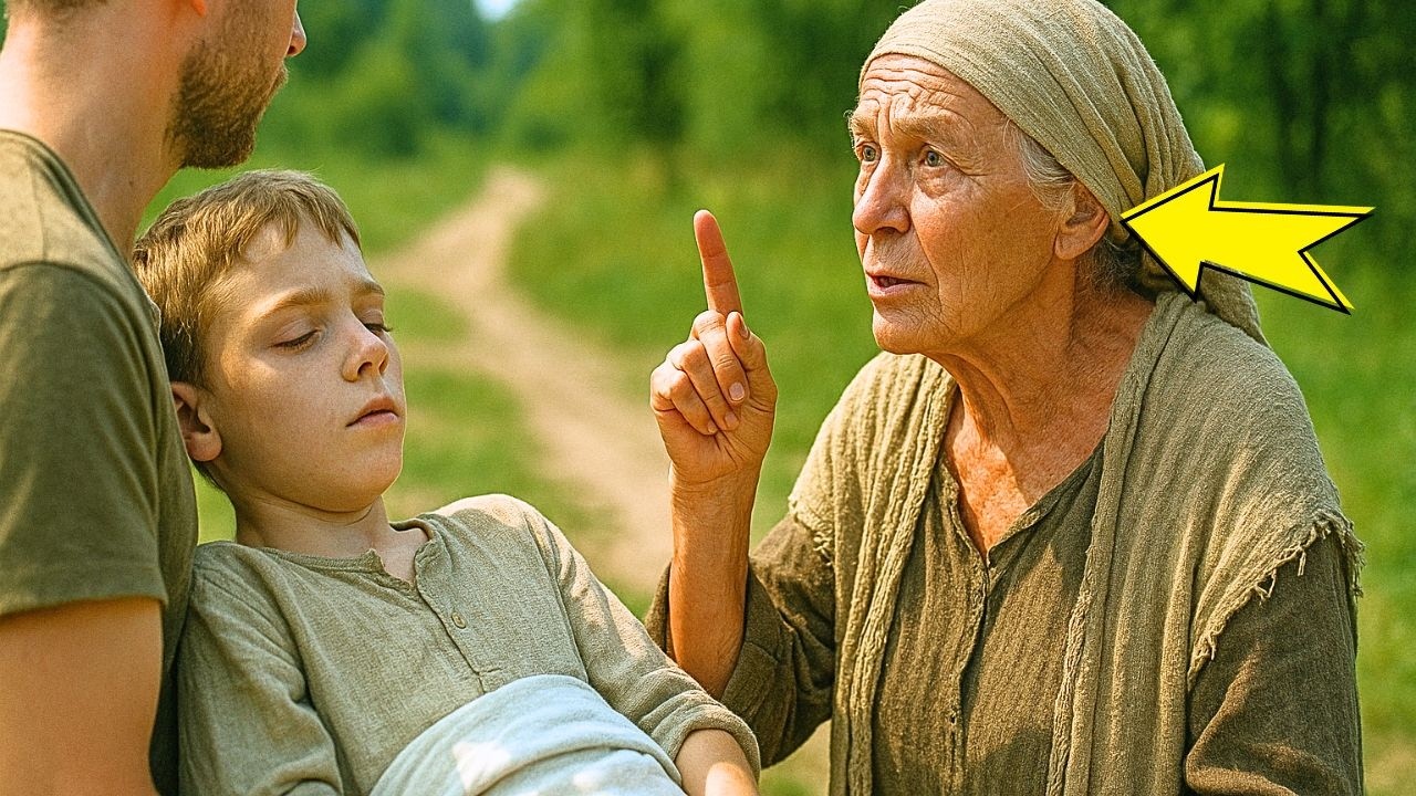 ЗНАХАРКА ВЗЯЛА РУКУ БОЛЬНОГО МАЛЬЧИКА И ЗАПЛАКАЛА: 