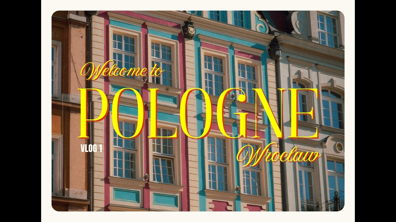 VLOG Jour 1 🇵🇱 — Arrivée difficile à Wrocław, j’ai craqué… Musée,cathédrale & premieres impressions