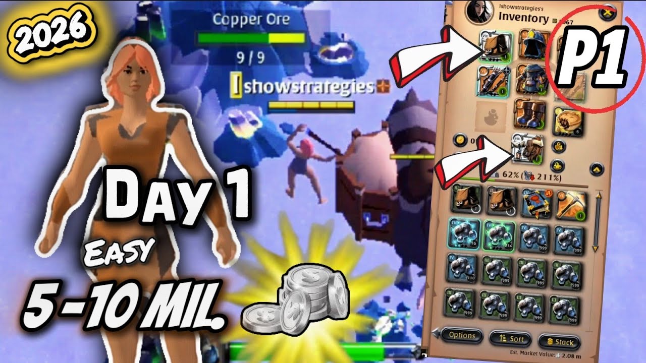 New! (Step by Step) Money Making Guide for Beginner’s Alike (Pt. 1) | Albion Online 2026