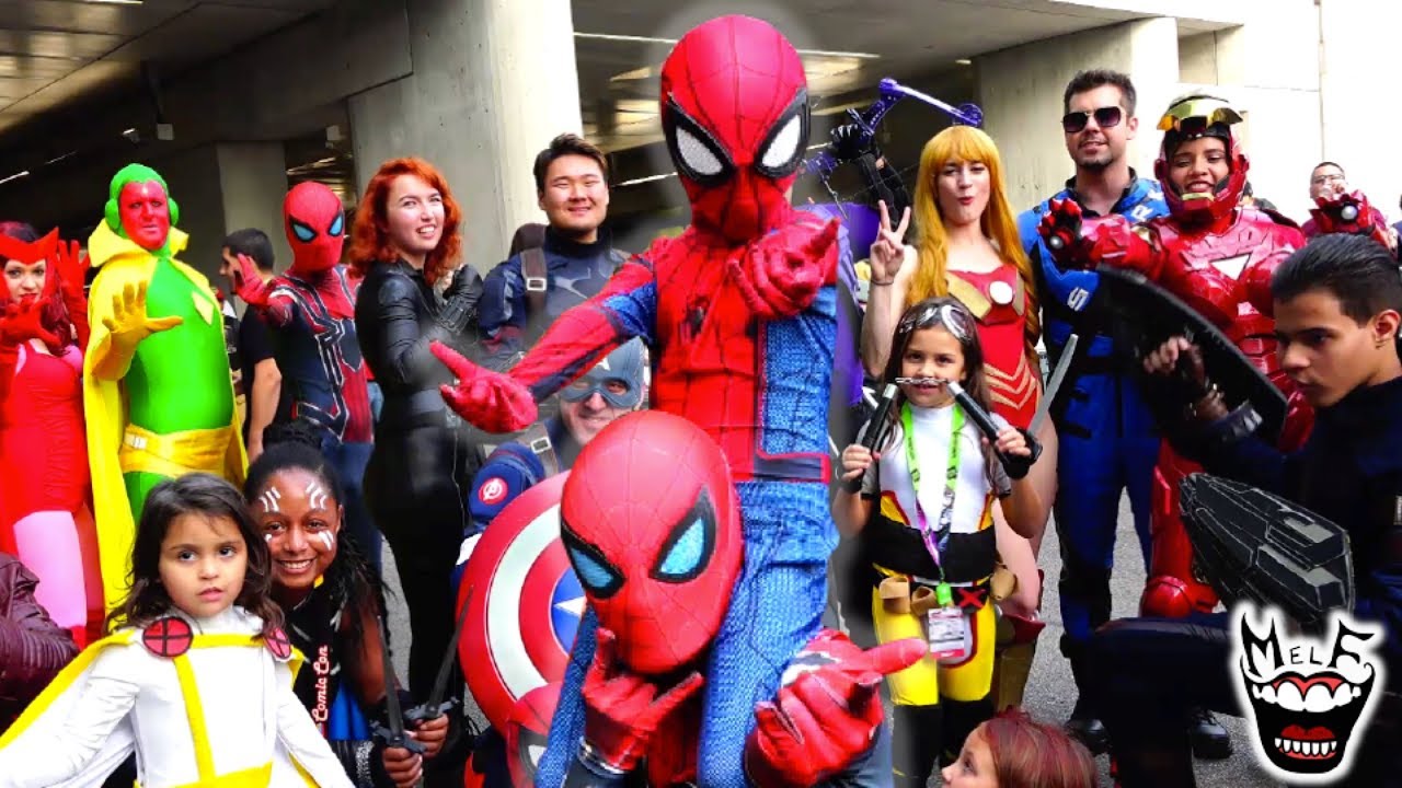 MARVEL Takes Over NEW YORK COMIC CON!! Featuring SPIDER-MAN, AVENGERS, DEADPOOL, X-MEN, GUARDIANS
