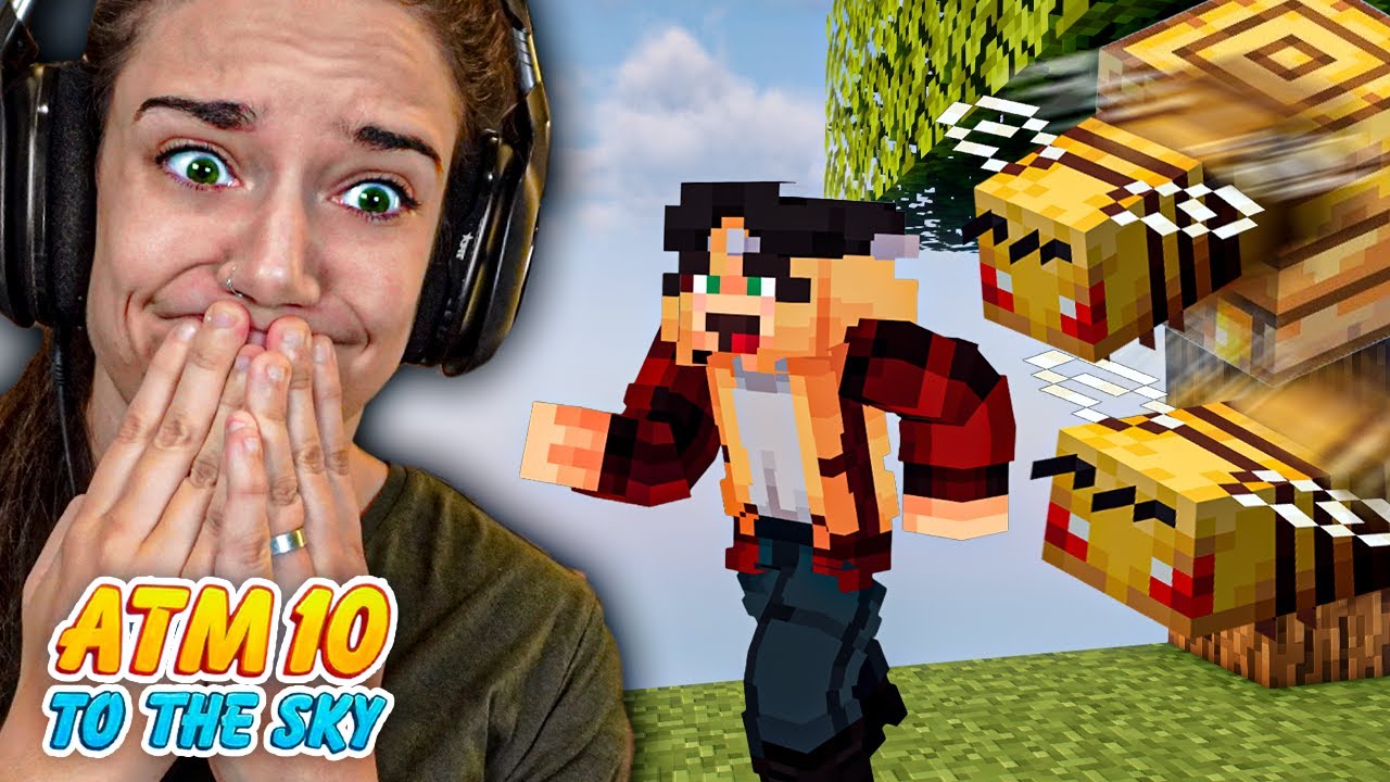 inventei de mexer com o MOD DE ABELHAS....  - ATM To The Sky #03