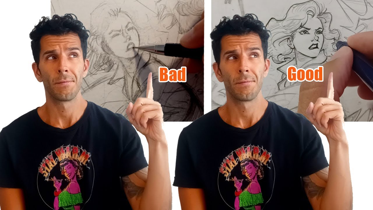 Notice your mistakes and improve your drawing skills fast!