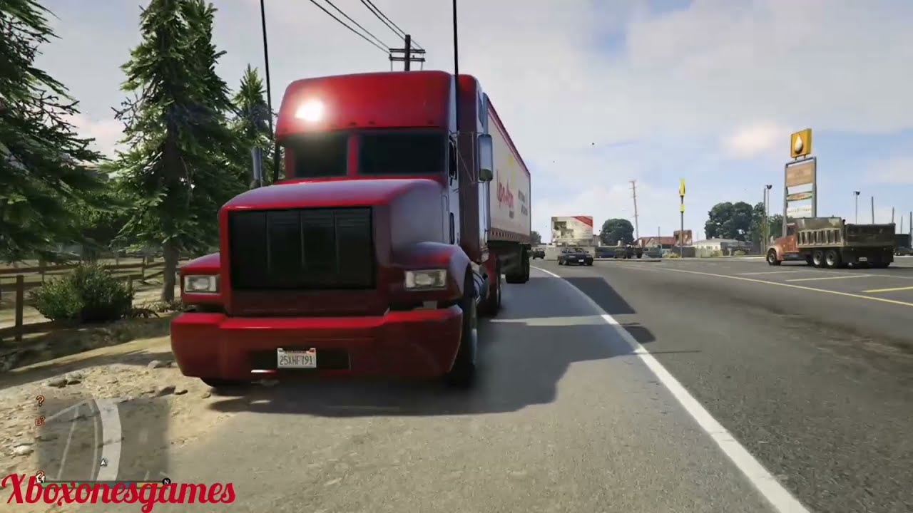 Breaking News! GTA V truck driver lose cops super easy