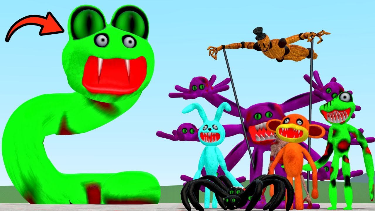 I FOUND NEW TOY ZOMBIES SNAKEPLUSH SNAKE in Garry's Mod