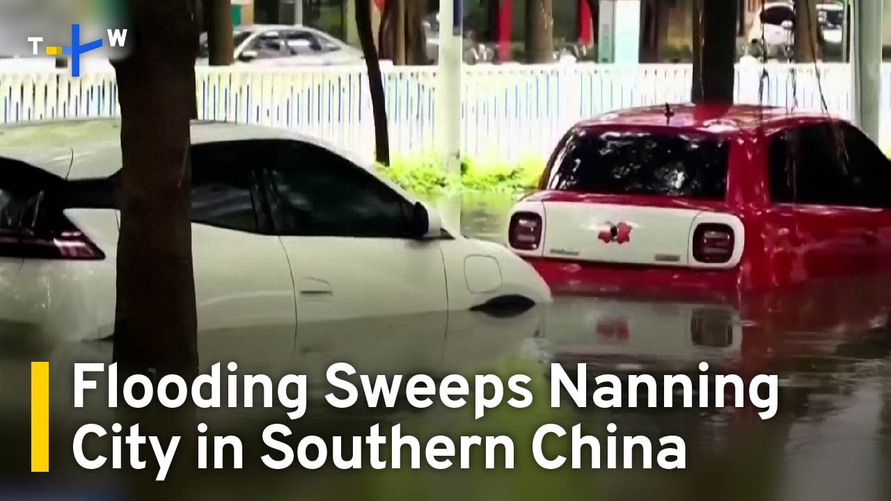 Emergency Rescues Underway as Flooding Sweeps Nanning City in Southern China | TaiwanPlus News