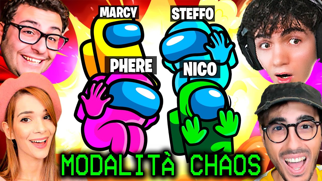 Ho CREATO LA MODALIT&Agrave; CAOS DEFINITIVA su AMONG US!