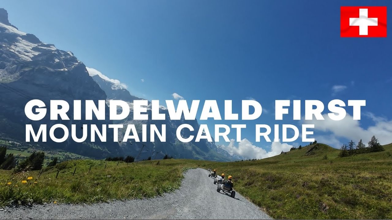 Don't Miss this Epic Ride at Grindelwald First | Mountain Cart Ride 🇨🇭