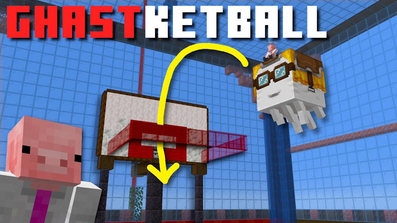 Forcing Happy Ghasts to play Basketball
