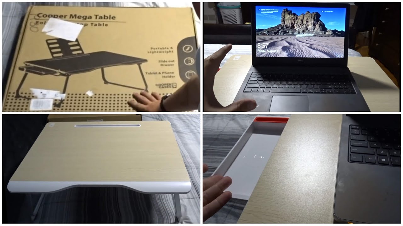 Cooper Mega Table XXL Folding Laptop Table Review!