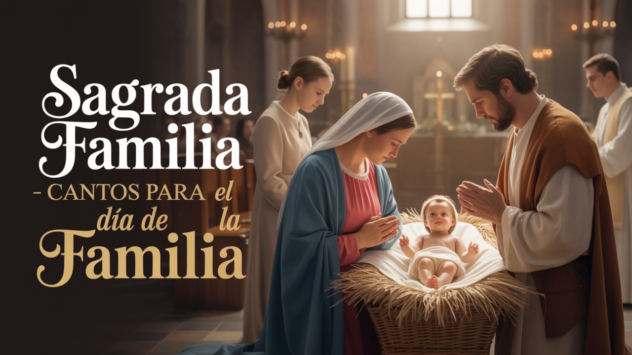 Sagrada Familia | Cantos Hermosos para Bendecir la FAMILIA  👨‍👩‍👧‍👦✨💖 CANTOS A LA SAGRADA FAMILIA