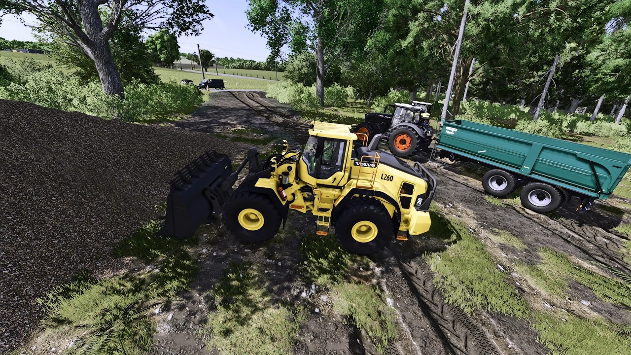 FS25 - Loading Wood Chips