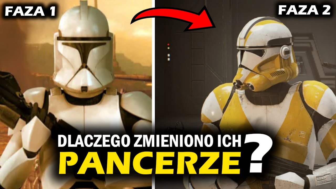 Dlaczego KLONY przeszły na pancerze FAZY 2 w środku WOJEN KLON&Oacute;W?
