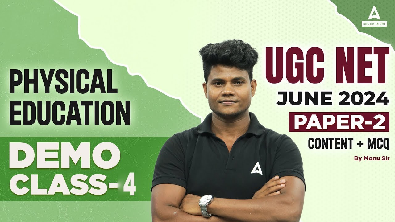UGC NET Physical Education Classes #4 By Monu Sir | UGC NET Paper 2