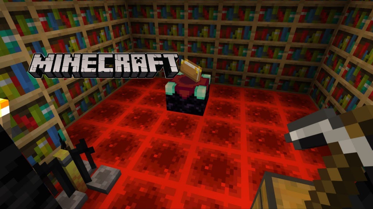MAKING ENCHANTING ROOM!!! (Minecraft #7)
