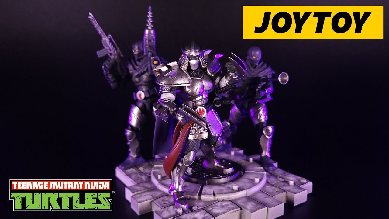 JoyToy TMNT Shredder and Foot Clan Soldiers Action Figure Review