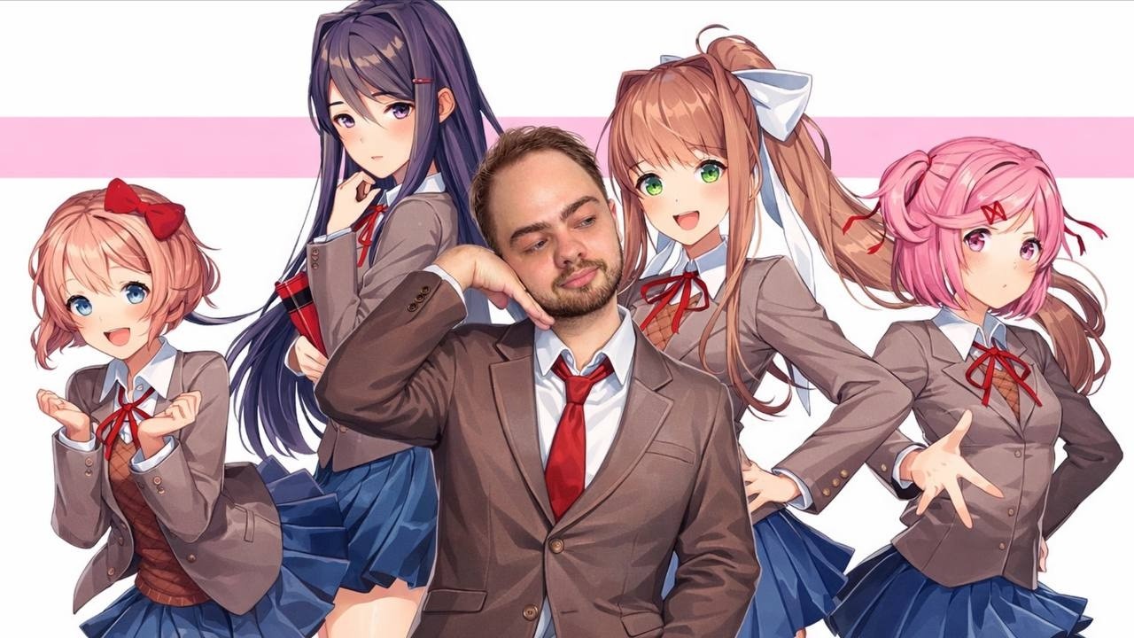 а мы реально только читать будем? Doki Doki Literature Club!#2