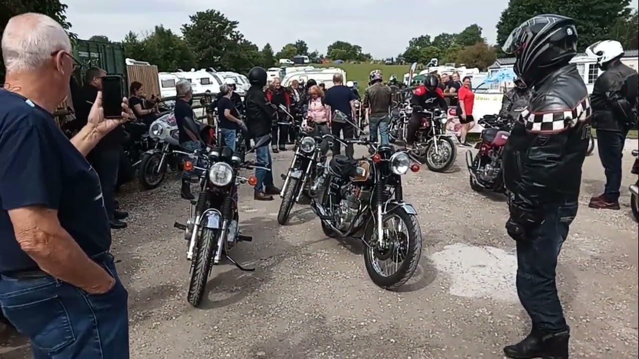TR3OC Paul Fields Memorial Rally. Ride Through Derbyshire July '22