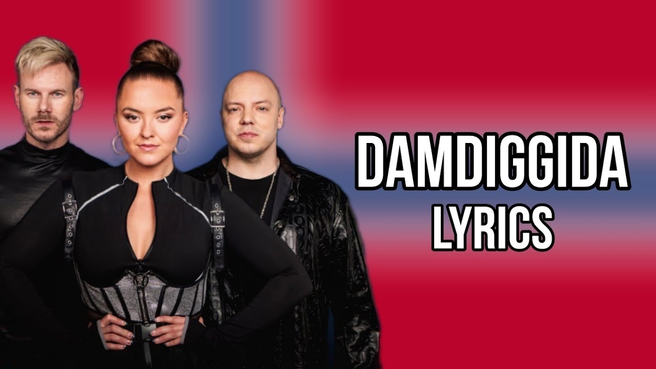 KEiiNO - Damdiggida | Lyrics Version (Tekst) | Melodi Grand Prix 2024 🇳🇴