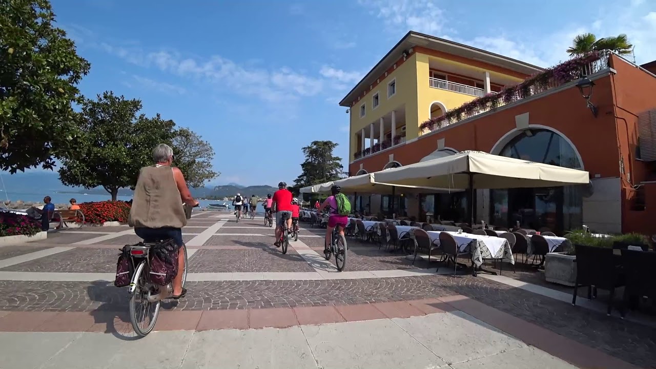 Van Lazise op de fiets naar Bardolino