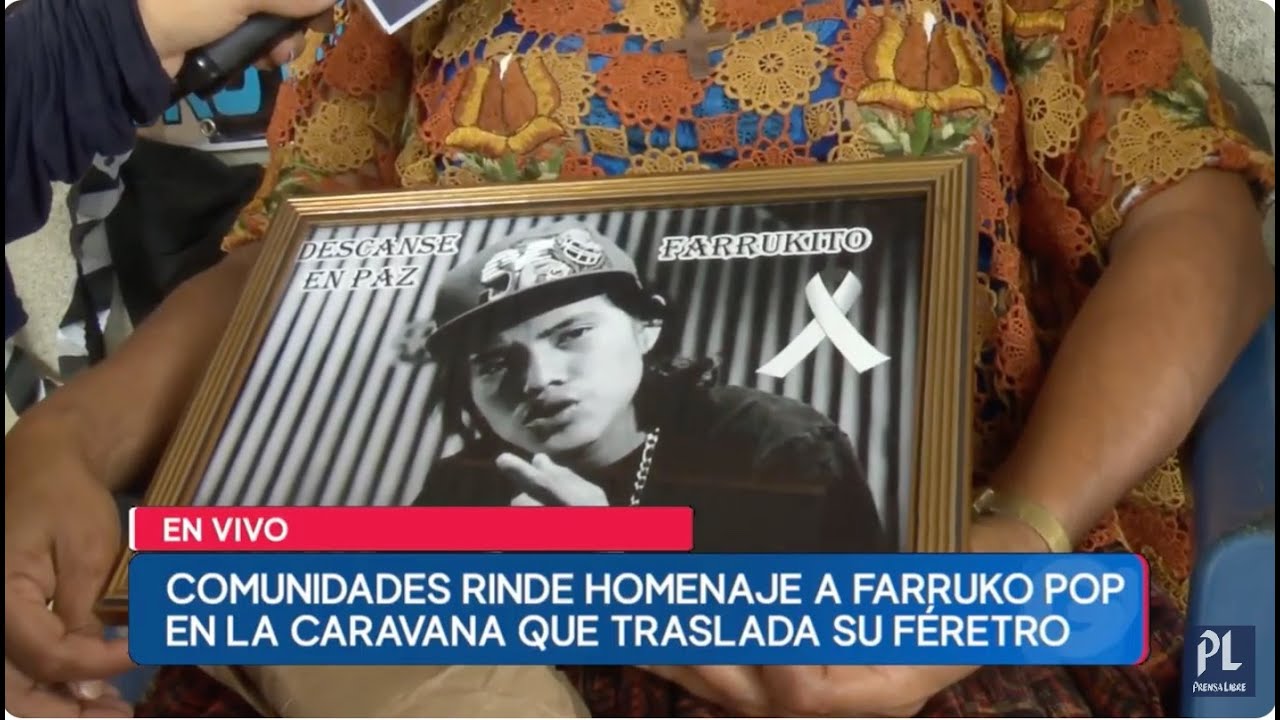 Caso Farruko Pop: familiares y amigos dan el último adiós en Livingston, Izabal