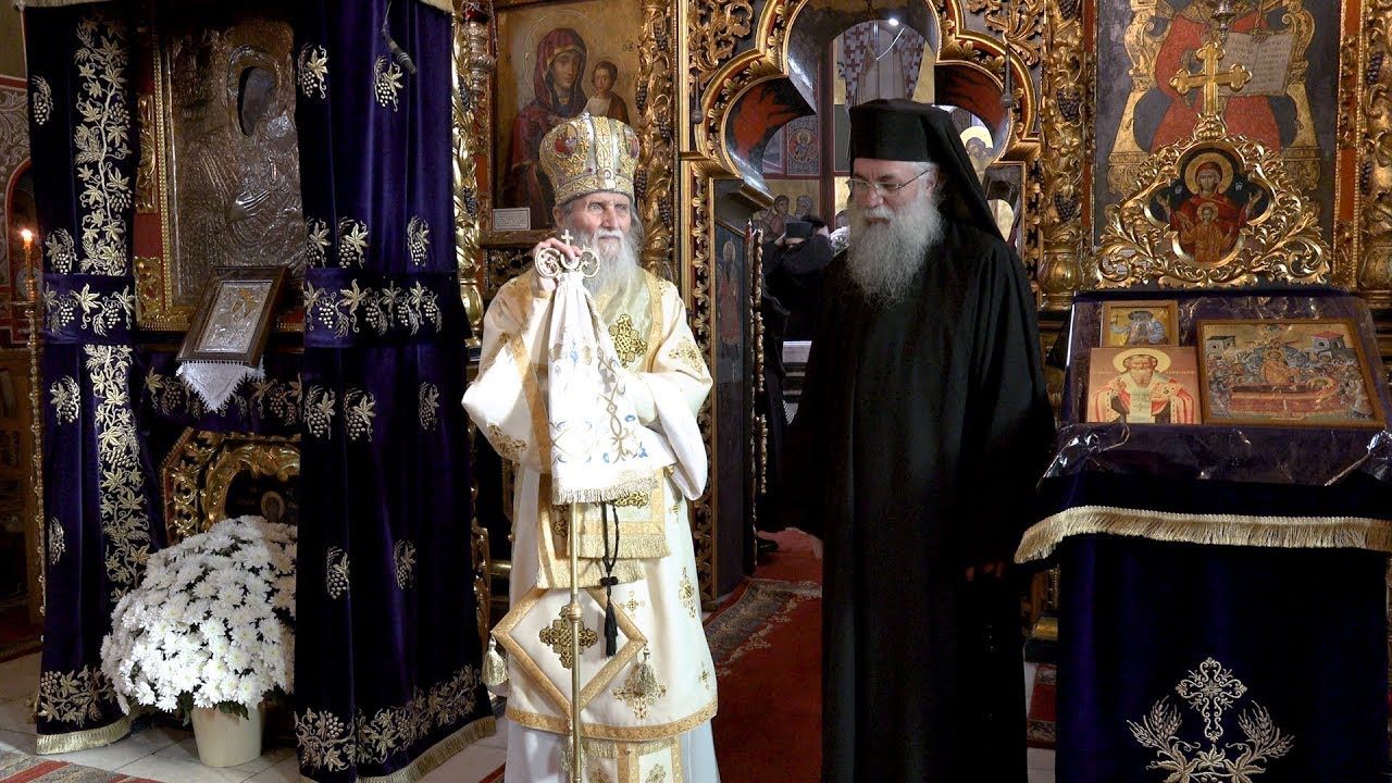 Arhim. Melchisedec Velnic la 25 de ani de stăreție la Mănăstirea Putna