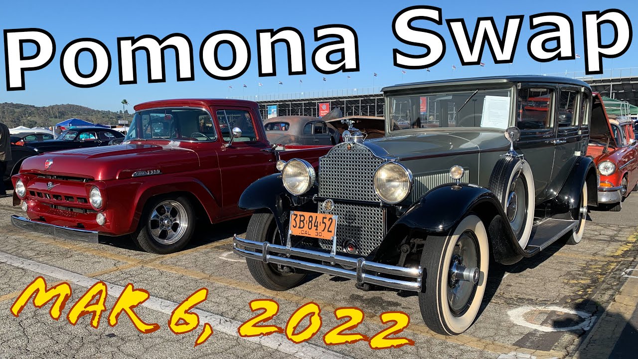 Pomona Swap Meet & Classic Car Show - March 6, 2022