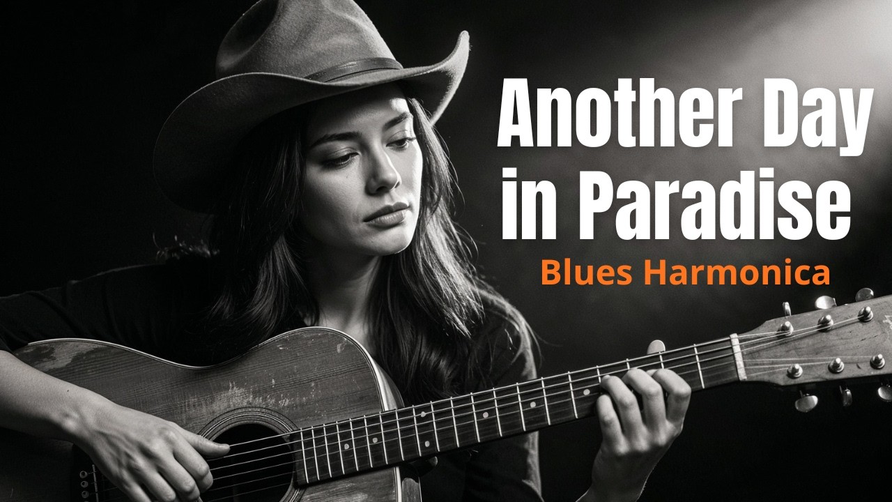 Another Day in Paradise - Phil Collins | Acoustic Blues Harmonica Version