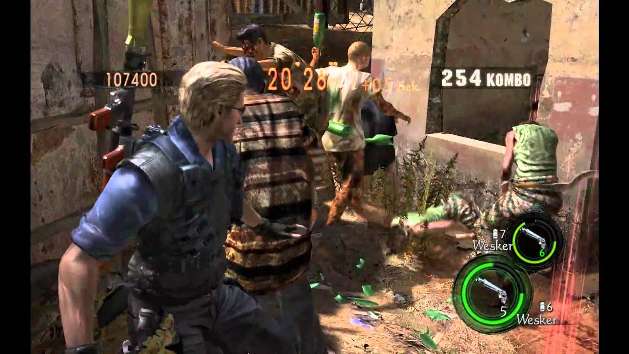 RE5 PC - Duo No Mercy - Public Assembly - Wesker - 2.052.941