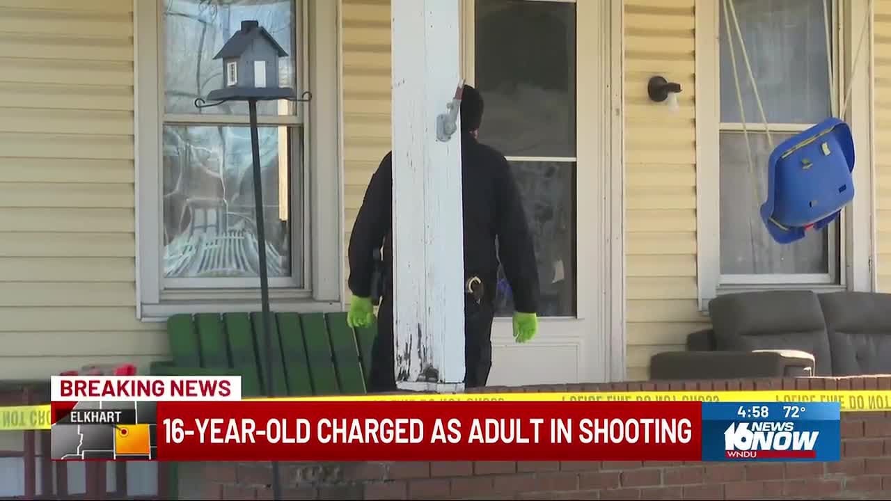 16-year-old charged with murder in Elkhart shooting death of 19-year-old